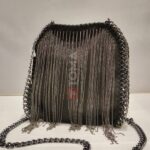 FALABELLA TINY TOTE CRINKLED PATENT BAG