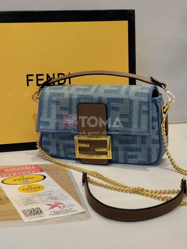 3402 mini baguette fabric bag - Image 1