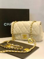 CHANEL TIMELESS CLASSIC MINI PEARL CRUSH FLAP BAG