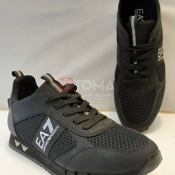 emporio armani ea7 mens trainers black