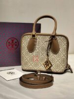mini t monogram jacuard swing bag