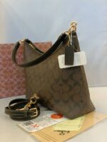 laurel shoulder bag in signatre canvas - Image 3