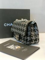 CLASSIC MINI FLAP HOUNDSTOOTH BAG - Image 2