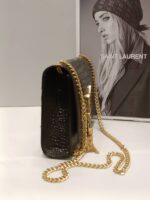 kate  medium tassel in crocodile-embossed leather - Image 3