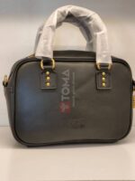 mini bowling bag in leather - Image 3