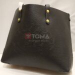 calfskin crest embossed large bag