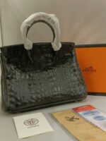 crocodile medium birkin bag - Image 2