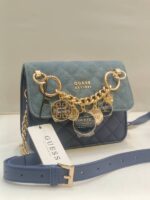 MINI CANVAS CROSSBODY BAG WITH COIN