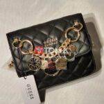 MINI CANVAS CROSSBODY BAG WITH COIN