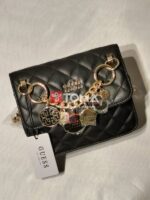MINI CANVAS CROSSBODY BAG WITH COIN