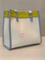 FIELD TOTE 22 IN COLOR BLOCK WITH COACH BADGE - Image 3