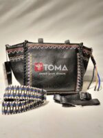 MIDSIZE EMPOIDERED BAG