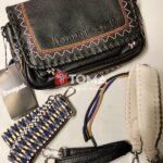 MIDSIZE EMPOIDERED BAG