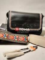 SLING LEATHER BAG STRAP FRIEZES