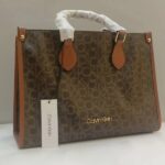 LARGE TOTE LEATHER MONOGRAM BAG