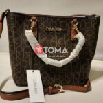 SMALL LADY LEATHER MONOGRAM BAG