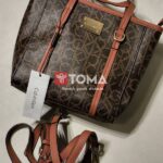 SMALL LADY LEATHER MONOGRAM BAG