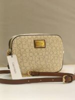 CAMERA LEATHER MONOGRAM BAGs