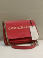 CALVIN KLEIN JEANS SCIPTED CROSSBODY BAG