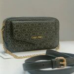 CROSSBODY LEATHER MONOGRAM BAG