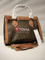 TOTE LEATHER MONOGRAM FLOWER BAG