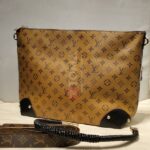 reverse monogram triangle softy