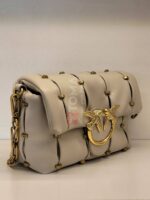 mini love puff bag with studs - Image 3