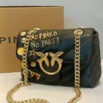 love mini puff party leather bag