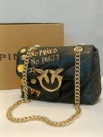 love mini puff party leather bag