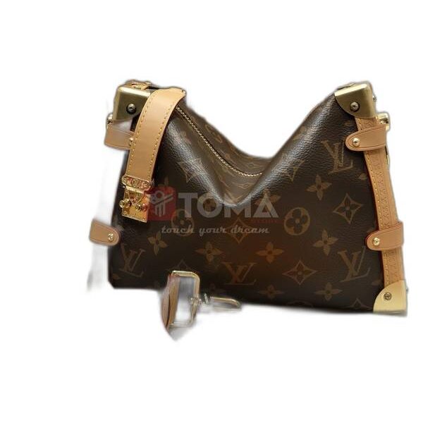 side trunk mm monogram canvas