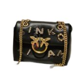 mini tiamo pinko bag in leather