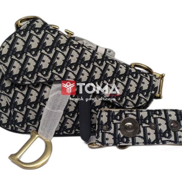 saddel bag in canvas