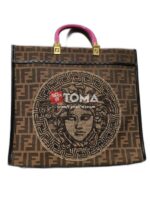 fendi and versace sun shine bag