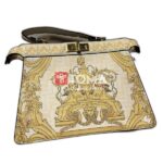 fendi and versace peekabo soft medium leather bag