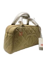 CHANEL COCO MARK HANDBAG BOSTON BAG - Image 3