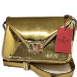 LETTER MIRRORED SHOULDER BAG