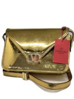 LETTER MIRRORED SHOULDER BAG