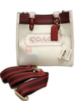 FIELD TOTE 22 IN COLOR BLOCK WITH COACH BADGE