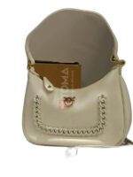 love bag half moon simply bag with studs