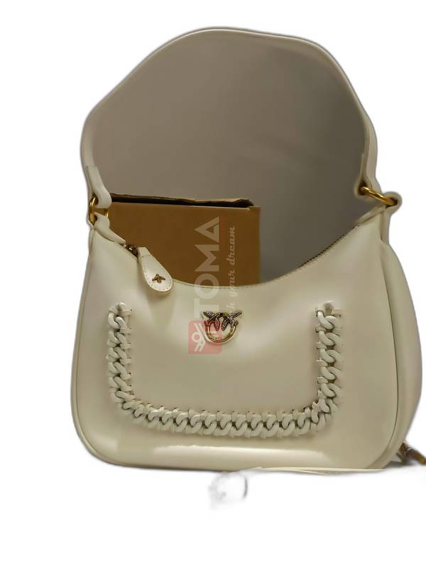 1589 love bag half moon simply bag with studs - Image 1