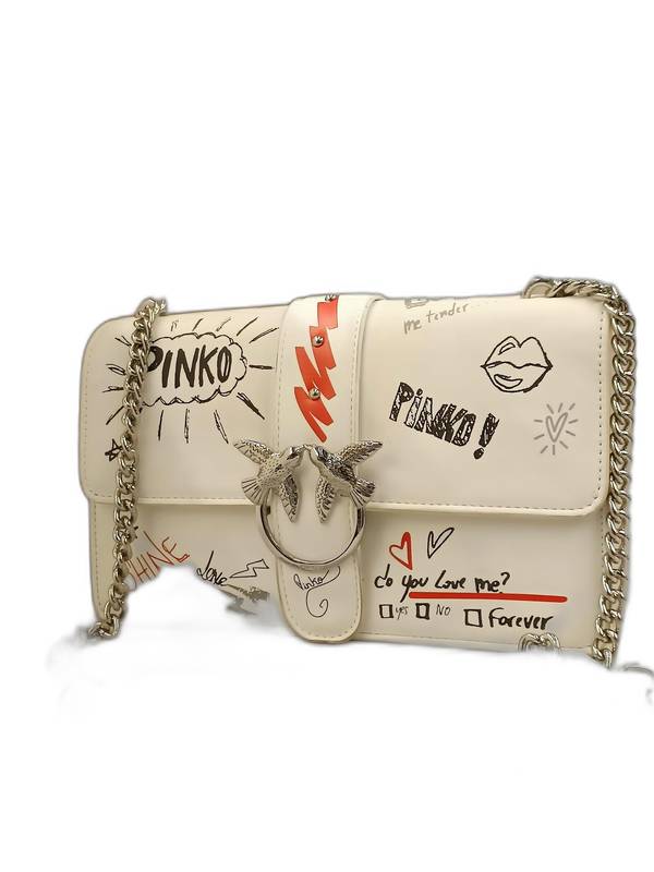 1691 leather love graffiti bag - Image 1