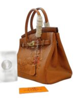 leather medium birkin limited bag - Image 4