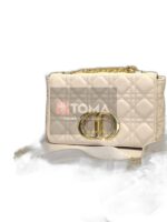 small caro bag supple cannage calfskin