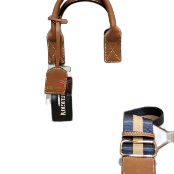 QUILTED DENIM TOTE BAG