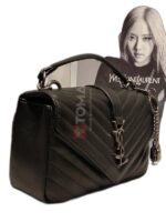 college medium leather bag - Image 2