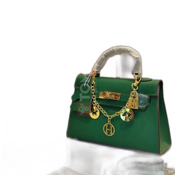 mini leather kelly bag