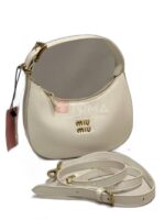 PATENT LEATHER HOBO BAG