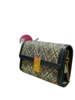 ALL OVER MONOGRAM PATTERN CLUTCH BAG - Image 2