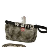 SPARKLING RHINESTONE BUCKET BAG