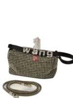 SPARKLING RHINESTONE BUCKET BAG